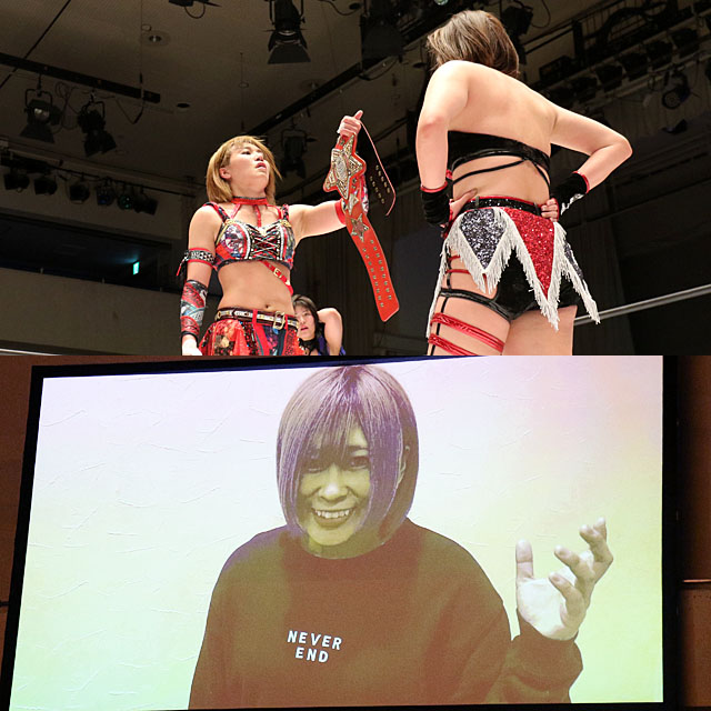 4/17【スターダム】朱里がワールド前哨戦でひめかと火花 God's Eyeに