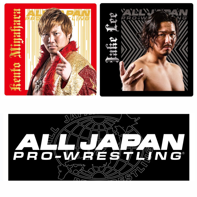 6/15【全日本】ハンドタオル6種、全日本プロレスタオル2種 6・19大田区