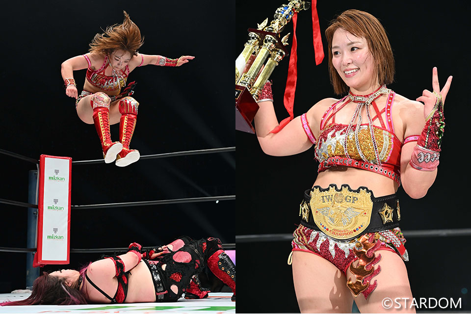 9/6【スターダム】Sareeeがすずを熱闘撃破でIWGP女子V2「お前最高だな
