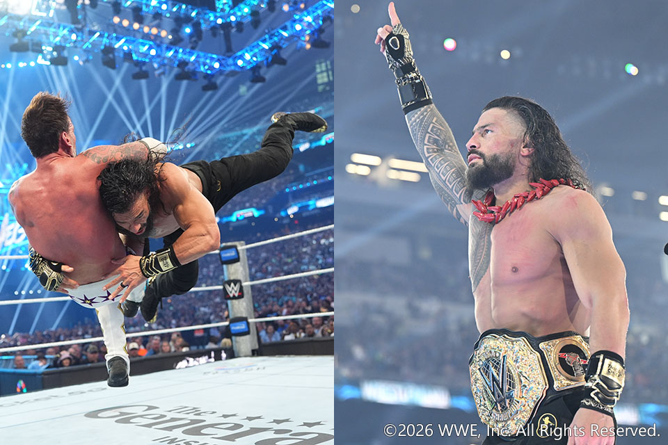 4/20【WWE】レインズがパンクとの30分超死闘制して世界ヘビー級王座