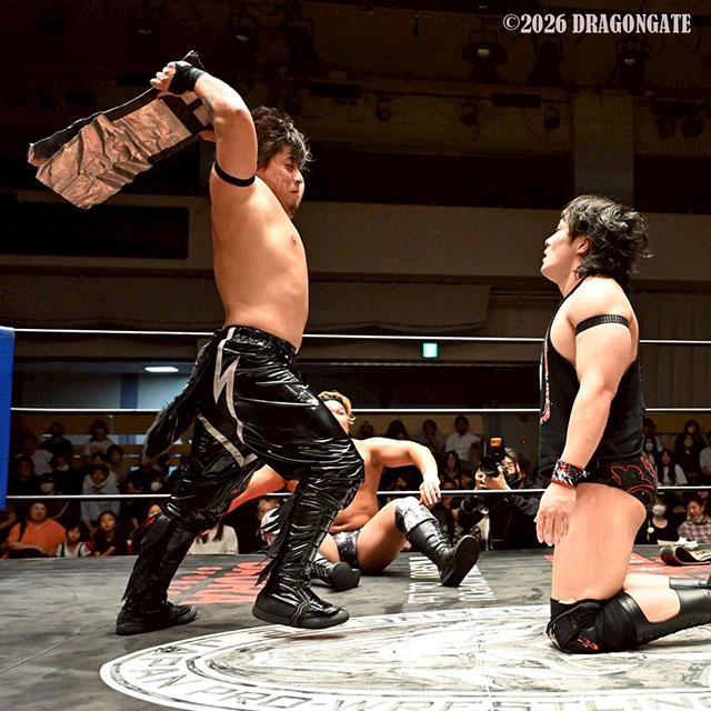 6/5【DRAGONGATE】箕浦が我蛇髑髏対決制すも菊田が追放宣言…|プロレス