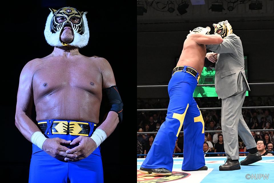 7/7【新日本】タイガーが師匠・初代タイガーと最後のロックアップ 完全
