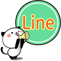 Hアイコン_めっちゃ使える!パンダねこ 好き!大好き!!