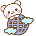 Hアイコン しろくまのももた 有名スタンプ取り放題