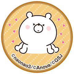 「【SNSアイコン】ぷにぷに動く！ガーリーくまさん4 / 03」