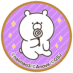 「【SNSアイコン】ぷにぷに動く！ガーリーくまさん4 / 07」