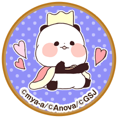 「【SNSアイコン】ゆるっとうごくゆるりんぱんだ〜おめかし〜 / 07」