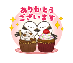 「2月の季節スタンプ」