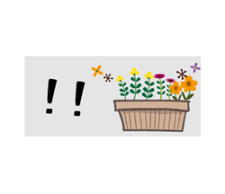 動く!毎日使えるお花のふせん!ゆる敬語/ 11