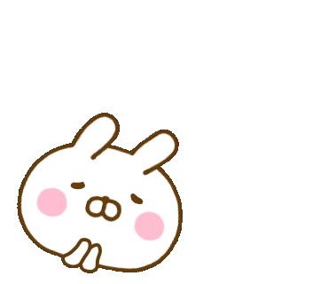動く うさひな　☆Lサイズデカ文字☆ / 08