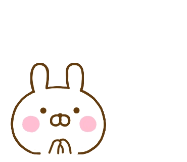 動く うさひな　☆Lサイズデカ文字☆ / 10