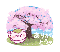 ブタ「動く♪桜餅のこぶたちゃん / 06」