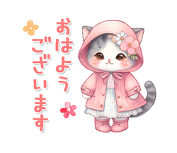 猫がいっぱい 基本のあいさつ / 02