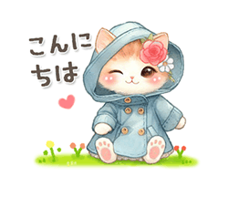 猫がいっぱい 基本のあいさつ / 06