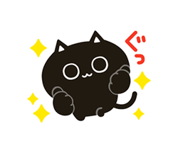 ネコ「ちいさな黒猫 / 18」