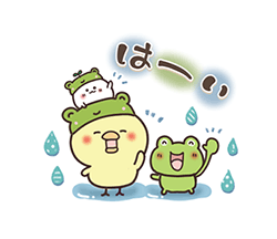 まるいやつらとトリさん 梅雨2 / 10