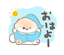 「ぽぽちと春の新生活スタンプ / 21」