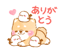 シマエナガといやしばいぬ 柴犬/敬語 / 05