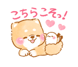 シマエナガといやしばいぬ 柴犬/敬語 / 08