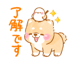 シマエナガといやしばいぬ 柴犬/敬語 / 15
