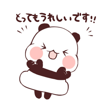 ゆるりんぱんだスタンプ
