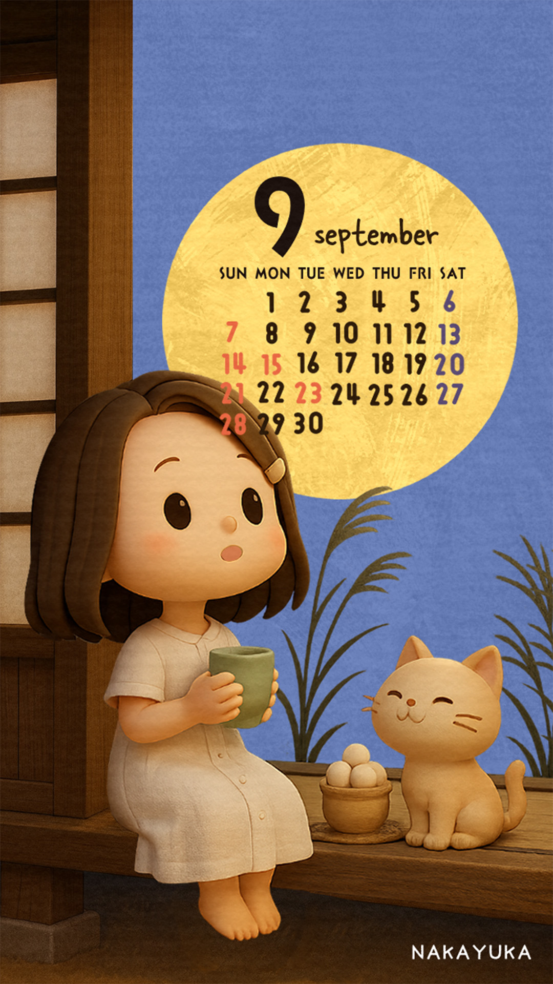 「2025年9月カレンダー」