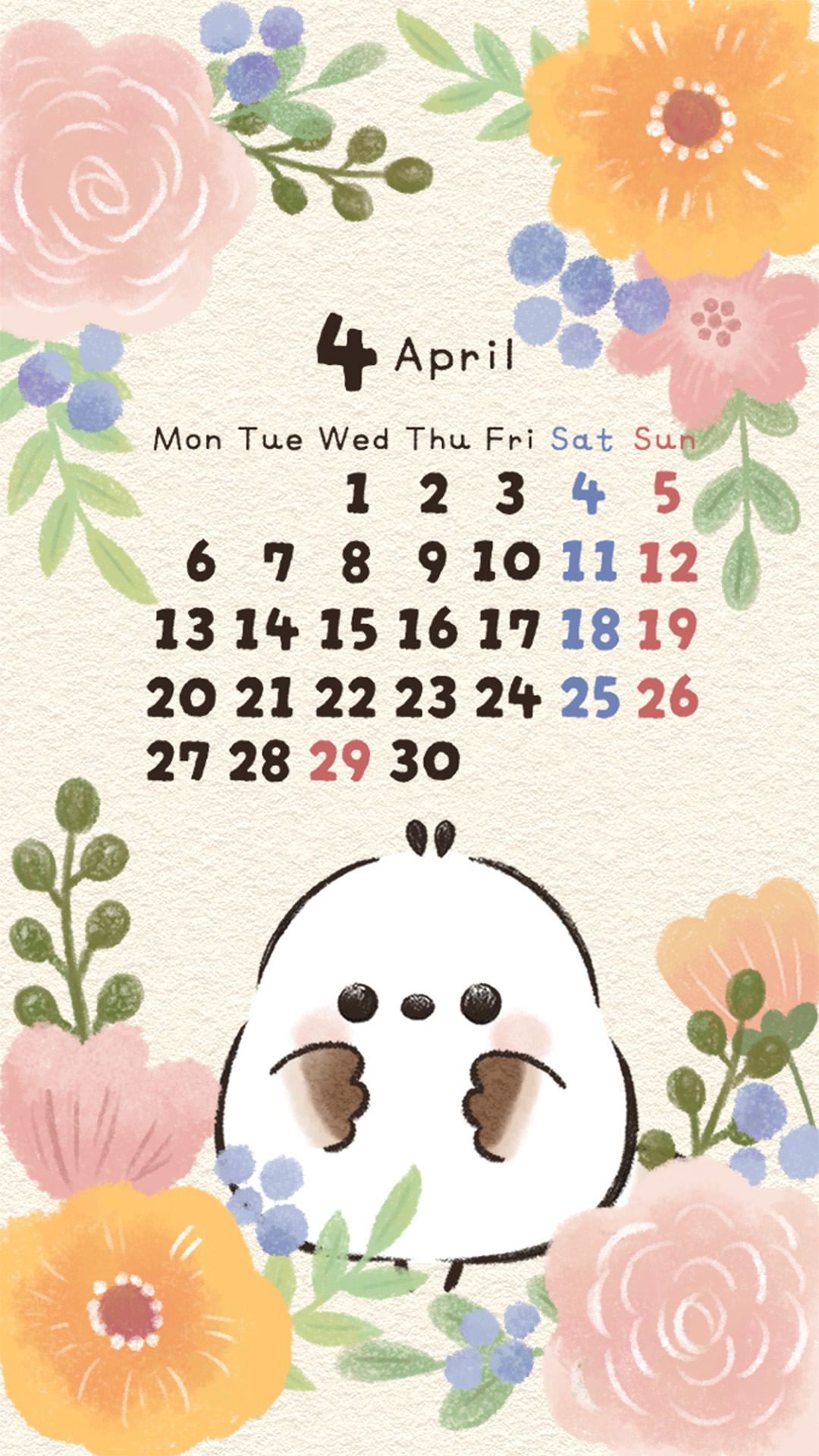 「2026年4月カレンダー」