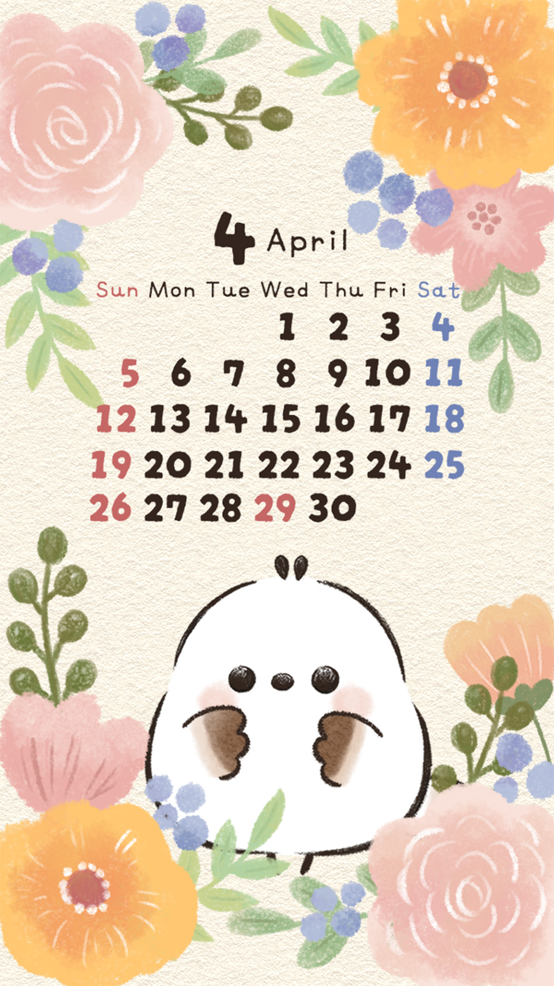 「2026年4月カレンダー」