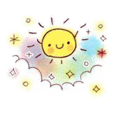 「すてきな一日になる。スタンプ / 01」